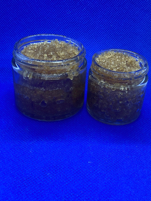 Chocolate bar lip scrub