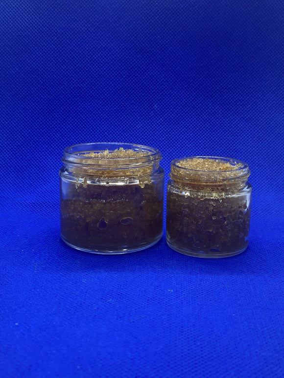 Chocolate bar lip scrub